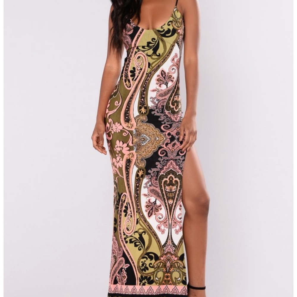 Villa maxi dress